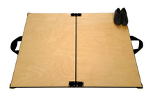 Load image into Gallery viewer, Custom Sized -FOLDING Tap Board - 36&quot; x 36&quot; - Finished in Natural Baltic Birch
